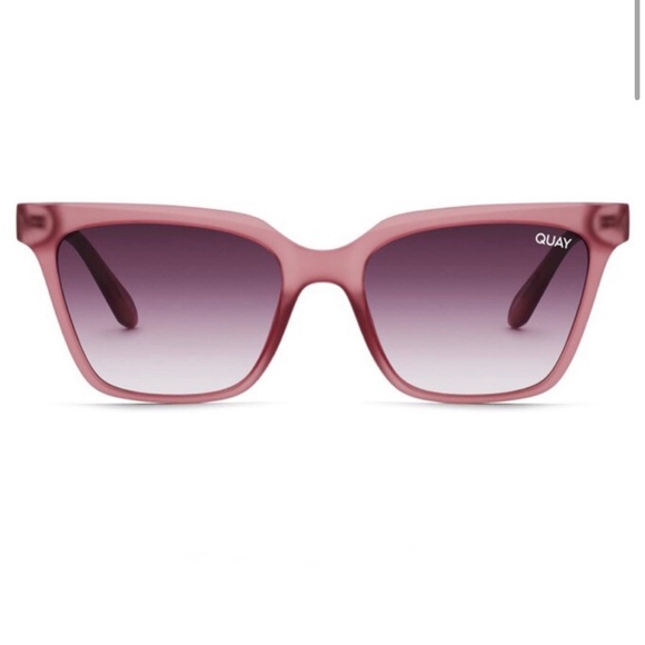 QUAY CEO SUNGLASSES PURPLE FRAME - Picture 1 of 4